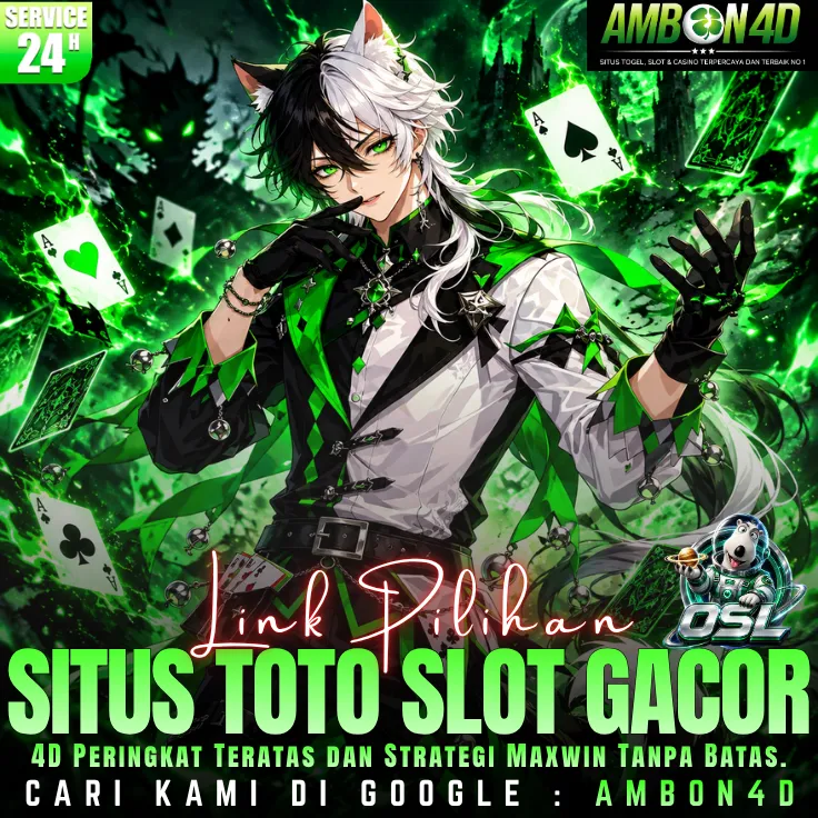 AMBON4D: Pilihan Situs Toto Slot Gacor 4D Peringkat Teratas dan Strategi Maxwin Tanpa Batas.